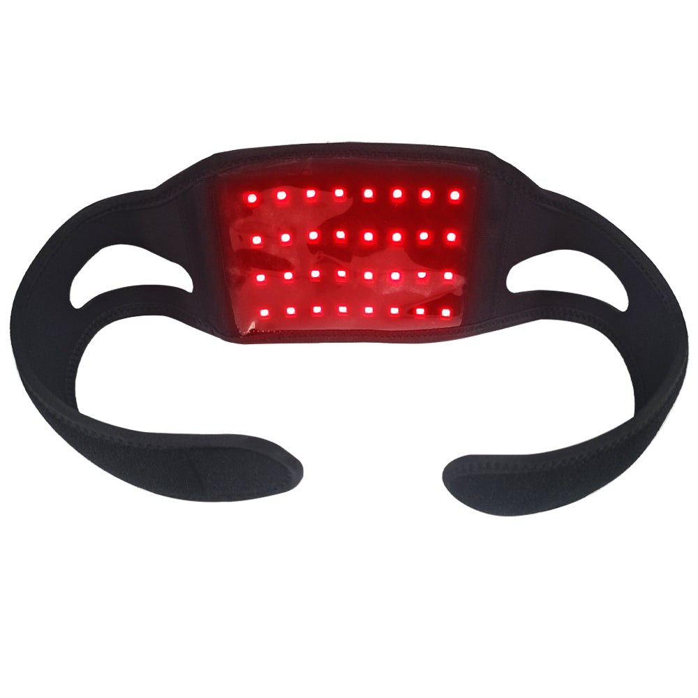 Red Light Therapy for Neck, Near Infrared Light Therapy Belt Wearable Infrared Neck Wrap with Timer Infrared Belt for Chin Firming V Face Lifting Mask Body Neck Hand Wrist Legs Unisex Gift