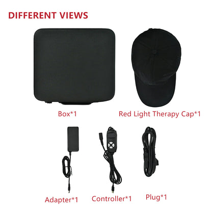 BESTVA Laser Hair Growth Cap, Black