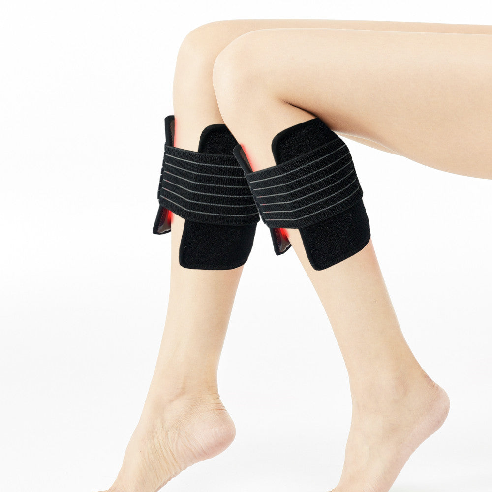 Infrared Red Light Thera-py Arm Belt, 660nm and 850nm Red Light Thera-py Arm Wrap with Timer & Brightness Setting Red Light Arm Pad for Arm Knee Shoulder Joints Muscle Pain Relief