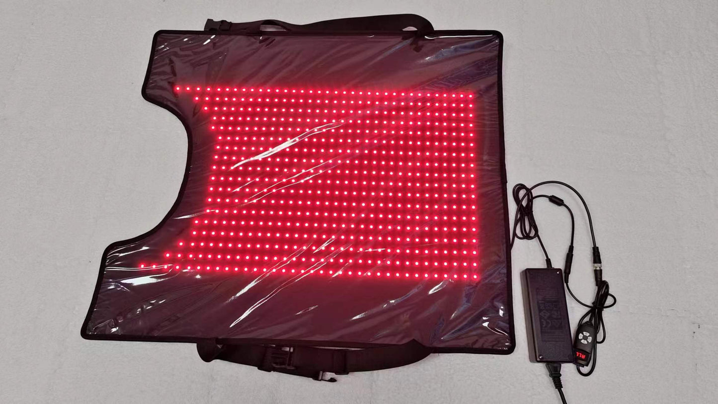 Red Light Therapy Pad for Horses, Near Infrared Light with Adjustable Intensity and Time, Cordless Use with Adjustable Straps, Suitable for Horses