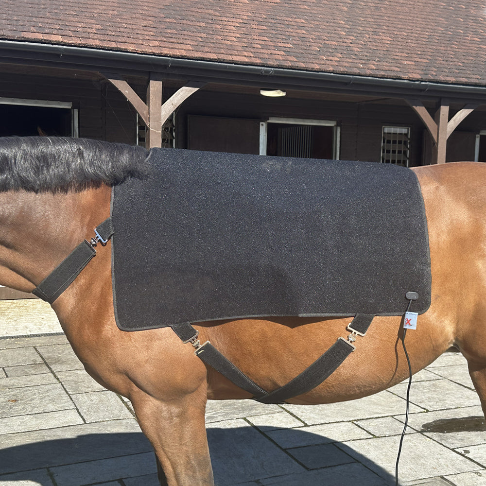 Red Light Therapy Pad for Horses, Near Infrared Light with Adjustable Intensity and Time, Cordless Use with Adjustable Straps, Suitable for Horses