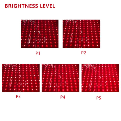 2025 New 3100pcs Dual Wavelength LED Beads 660nm&850nm Red Light Therapy Mat Full Body Used to Relieve Pain 71''x 69''