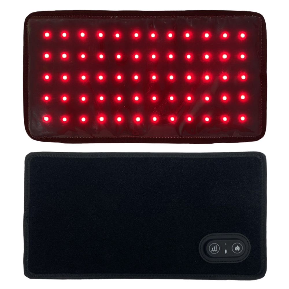 Infrared Red Light Thera-py Arm Belt, 660nm and 850nm Red Light Thera-py Arm Wrap with Timer & Brightness Setting Red Light Arm Pad for Arm Knee Shoulder Joints Muscle Pain Relief