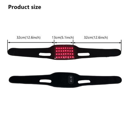 Red Light Therapy for Neck, Near Infrared Light Therapy Belt Wearable Infrared Neck Wrap with Timer Infrared Belt for Chin Firming V Face Lifting Mask Body Neck Hand Wrist Legs Unisex Gift