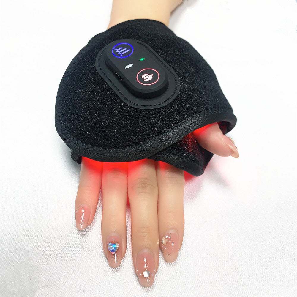 Red Light Therapy Wrist Wrap - Near Infrared Light Therapy Wrist Brace & Red Light Therapy for Hands Wrist Wrap Pad for Faster Recovery & Hand Wrist Pain Relief- Infrared Wrist Wrap